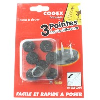 Patins à clouer Ø21cm